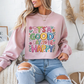 "It's Good Day To Be Happy" Mental Health Crewneck Sweatshirt