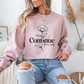 Continue, You Are Enough Mental Health Crewneck Sweatshirt
