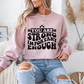 You Are Strong Important Enough Mental Health Crewneck Sweatshirt