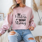 Fearless & Brave Mental Health Crewneck Sweatshirt