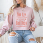 You Are More Than Your Bad Days Mental Health Crewneck Sweatshirt