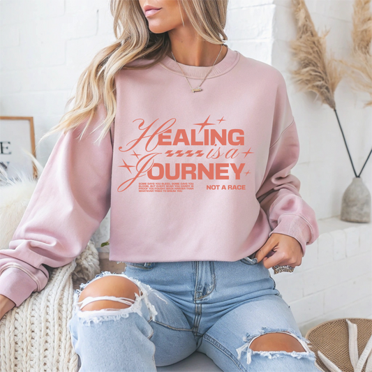Healing Journey Mental Health Crewneck Sweatshirt