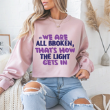 Perfect for Self-Care Motivational Mental Health Crewneck Sweatshirt