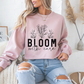Bloom with Care Mental Health Crewneck Sweatshirt