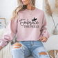 Embrace The Feels Mental Health Crewneck Sweatshirt