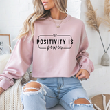Positive Vibes Mental Health Crewneck Sweatshirt