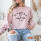 Surround Yourself with Light Mental Health Crewneck Sweatshirt