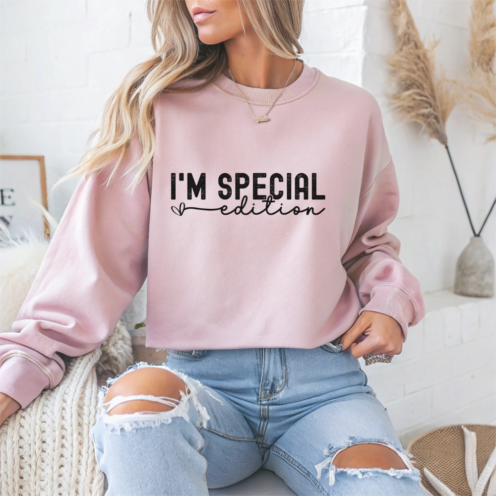 I'M Special Edition Motivational Crewneck Sweatshirt