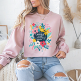 Capable Worthy Enough Motivational Crewneck Sweatshirt