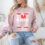 Hey Time Flies Use It Motivational Crewneck Sweatshirt