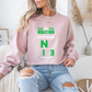 Be The Change Inspire Others Motivational Crewneck Sweatshirt