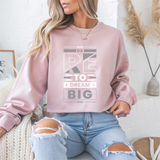 Dare To Dream Big Motivational Crewneck Sweatshirt