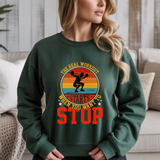 The Real Workout Starts When You Want To Stop Gym Crewneck Sweatshirt