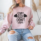 Gym Hair Don't Care Gym Crewneck Sweatshirt