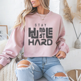 Stay Humble Hard Gym Crewneck Sweatshirt