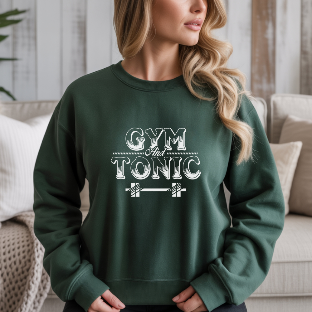 Gym and Tonic Gym Crewneck Sweatshirt