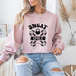 Sweat, Smile, Repeat Gym Crewneck Sweatshirt