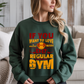 If You Want To Love A Healthy Body Regular Gym Crewneck Sweatshirt