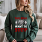The Real Workout Starts When You Want To Stop Gym Crewneck Sweatshirt