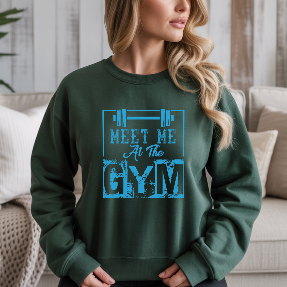 Meet Me At The Gym Crewneck Sweatshirt