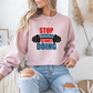 Stop Thinking Start Doing Gym Crewneck Sweatshirt