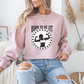 Born To Be Fit Gym Crewneck Sweatshirt