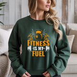 Fitness Is My Fuel Gym Crewneck Sweatshirt