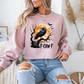 Black Crow F-Caw-F Halloween Crewneck Sweatshirt - Samberule