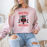 Hocus Pocus Give Me My Focus Halloween Crewneck Sweatshirt - Samberule