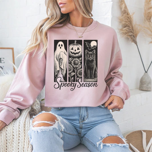 Spooky Season Halloween Crewneck Sweatshirt - Samberule