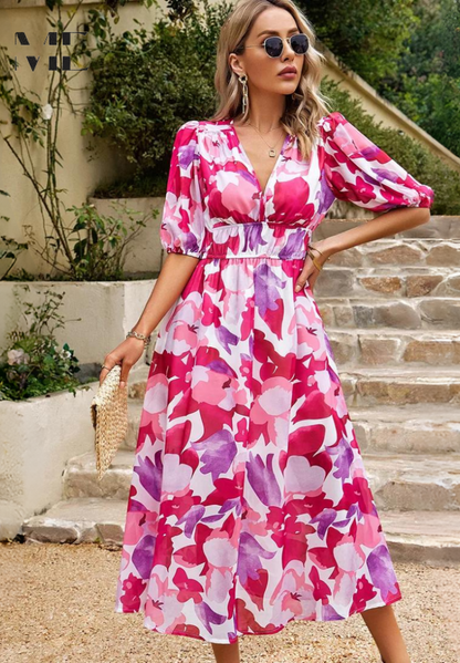 Danielle | Luxurious Timeless Midi Dress