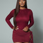 ALTEYA Lace Bodysuit & Mini Skirt Set