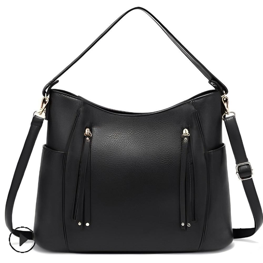 Colleen - Vegan Leather Hobo Bag - Samberule