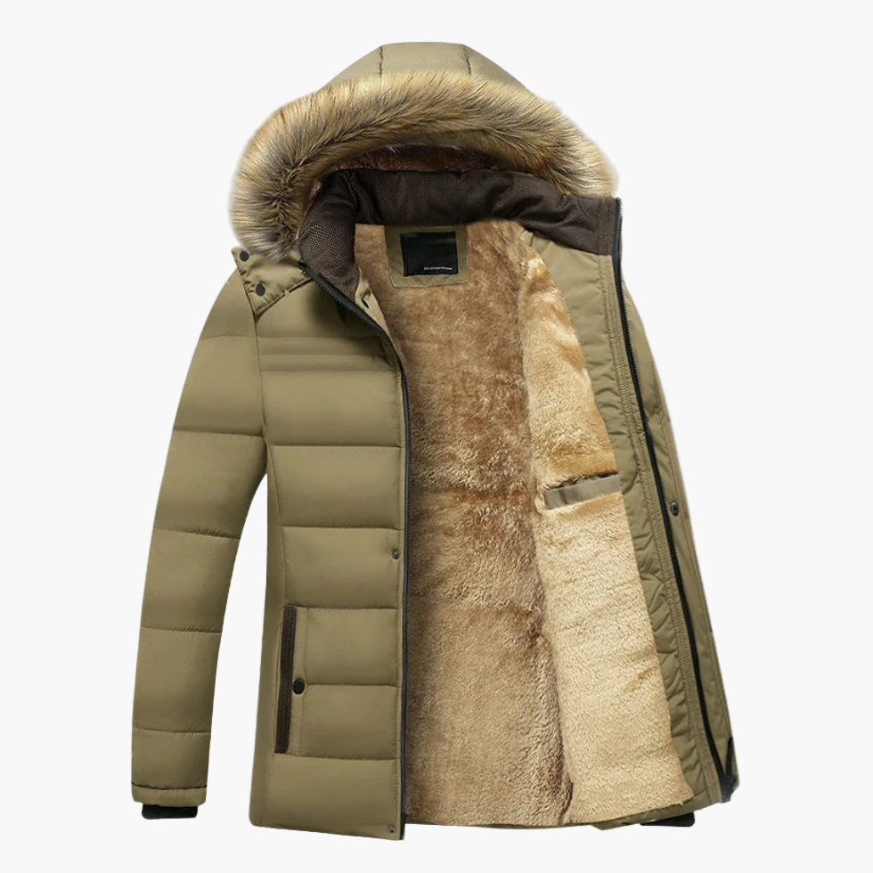Arthur | Men’s Fur Lining Heavy-Duty Winter Jackets - Samberule