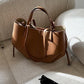 Caroline - Oversized Structured Leather Tote - Samberule