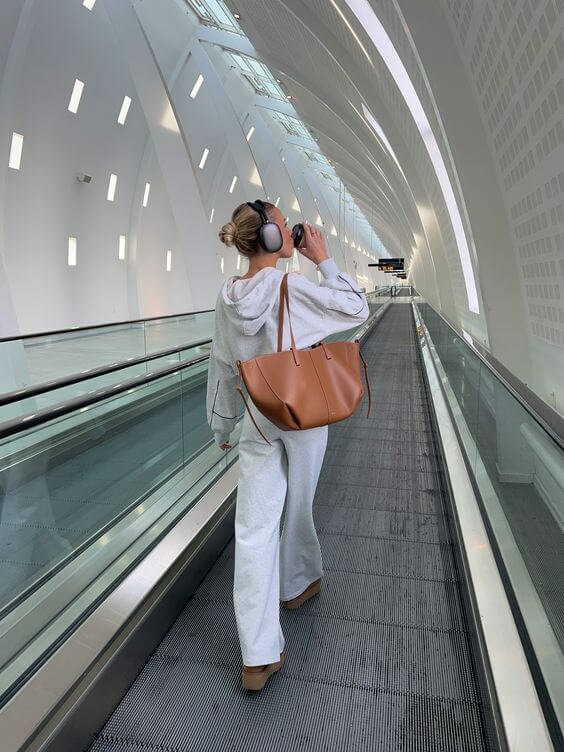 Caroline - Oversized Structured Leather Tote - Samberule