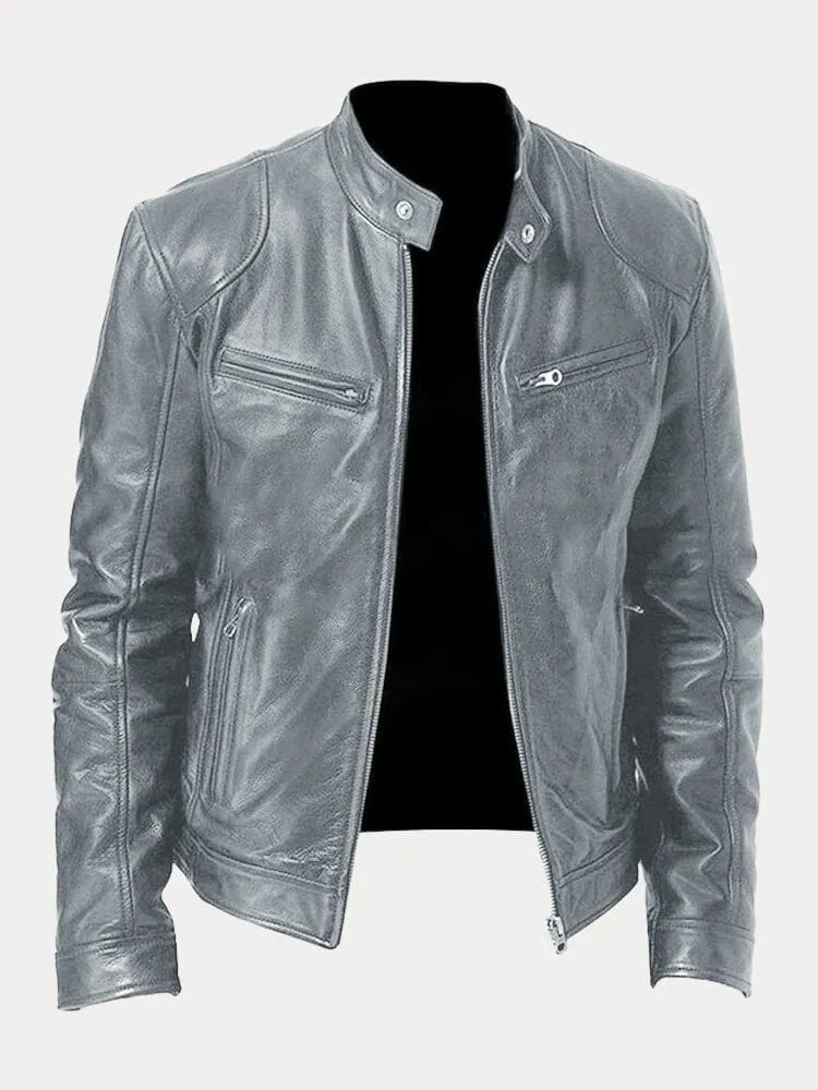 Luke | Men’s Stylish Zip-Up Casual Jacket - Samberule