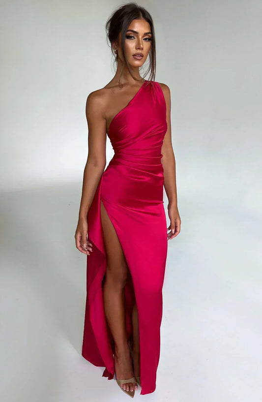 Dakota | Women’s Asymmetric Evening Maxi Dress