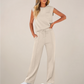 Charlotte | Women’s Spring Drawstring Relaxed Pants Set - Samberule