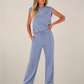 Charlotte | Women’s Spring Drawstring Relaxed Pants Set - Samberule