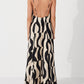 Relaxed Fit Scooped Back Style Maxi Dress