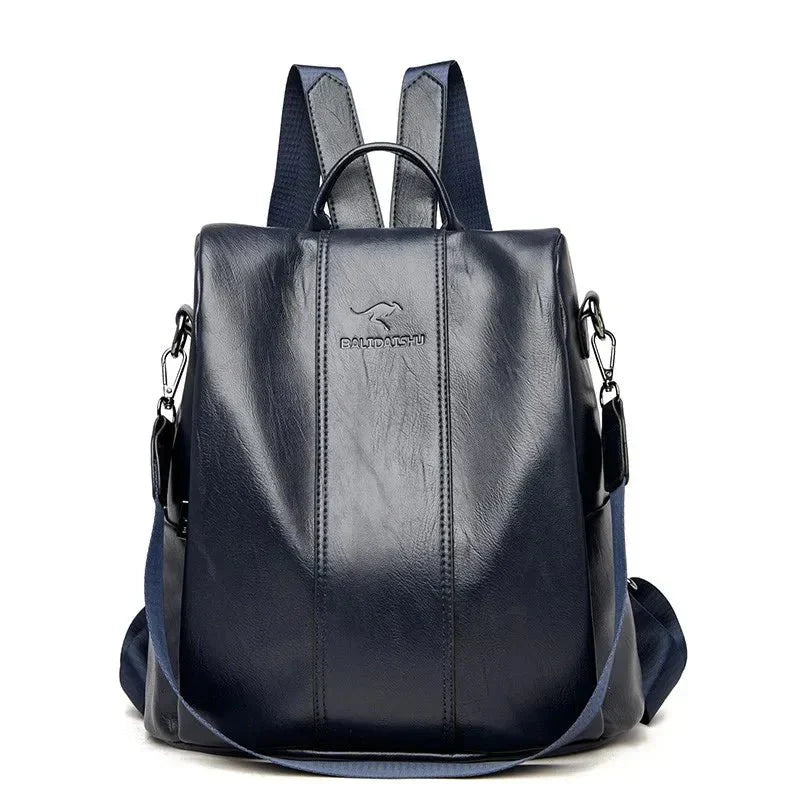 Serenity - Vegan Leather Convertible Backpack Handbag - Samberule