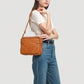 Anne - Vegan Leather Crossbody Shoulder Bag - Samberule