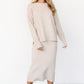 Ali Knit Skirt | Taupe