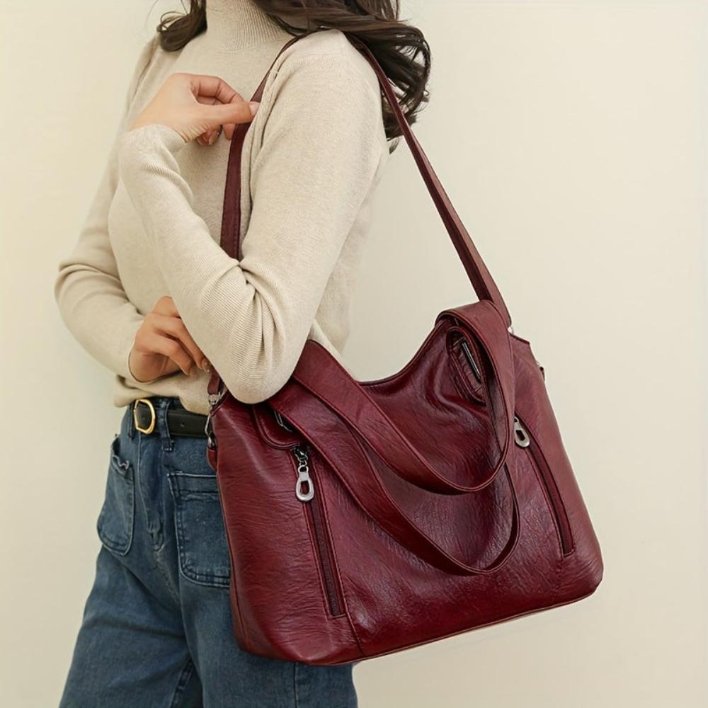 Wendy - Vegan Leather Handbag - Samberule