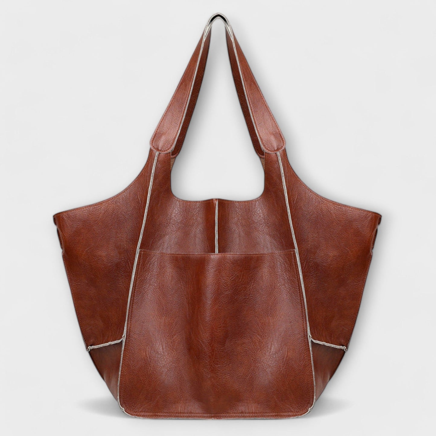 Stella - Vegan Leather Tote Bag - Samberule