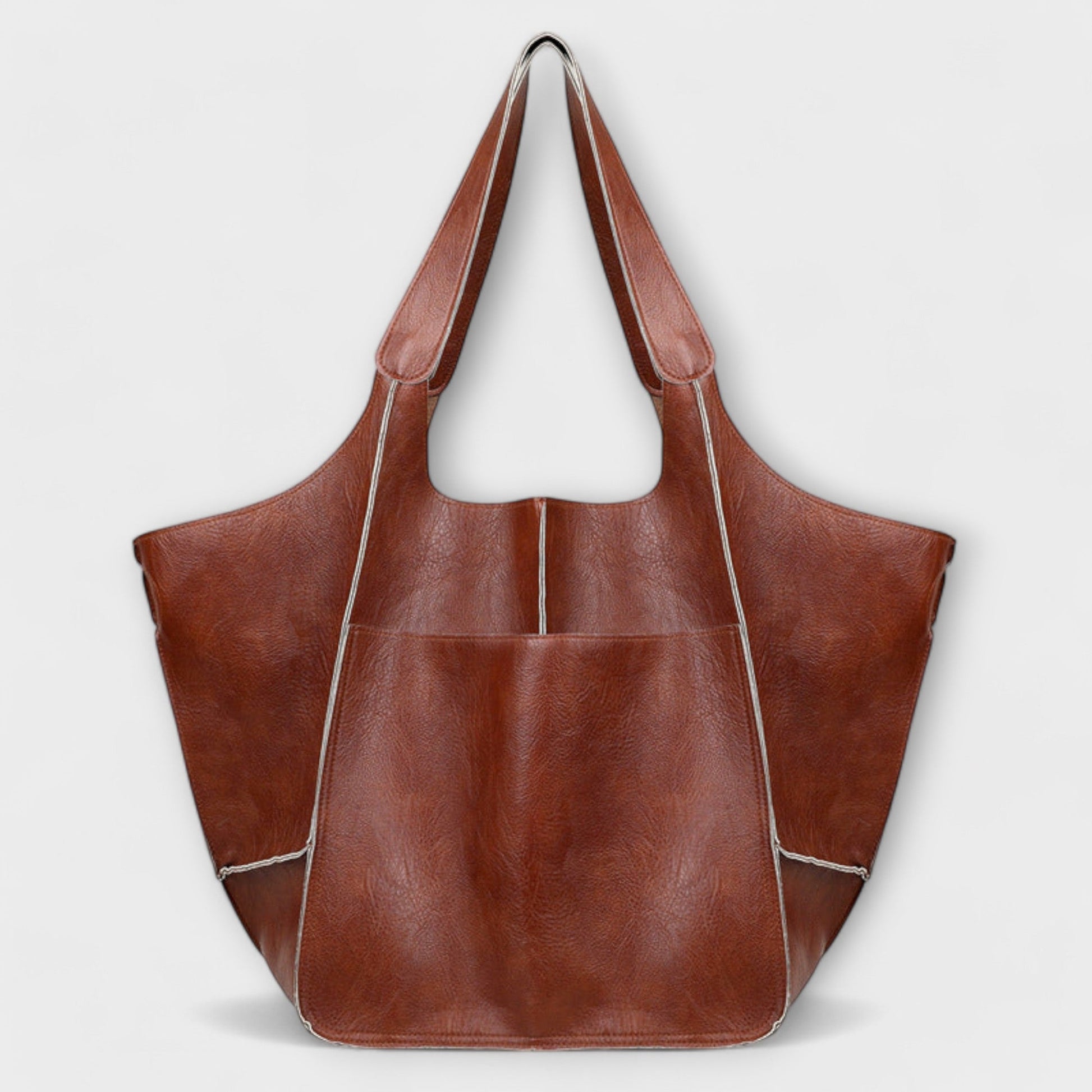 Stella - Vegan Leather Tote Bag - Samberule