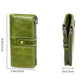 Maria - Leather Long Clutch Wallet - Samberule