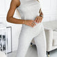 Casual and Comfortable Three-piece Sweatshirt Set