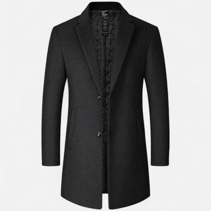 Men's Timeless Wool Overcoat
